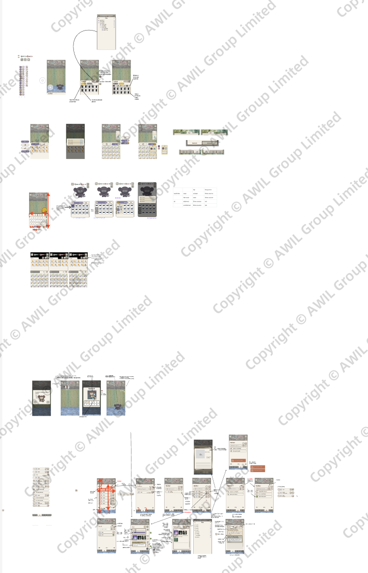 Allwalks — Game & Website UI Design process image 2